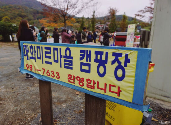 팜파티가 열린 김포 매화미르마을 캠핑장