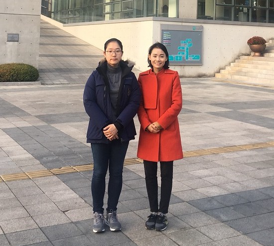 인터뷰에 응해준 하나고 정예림 학생.