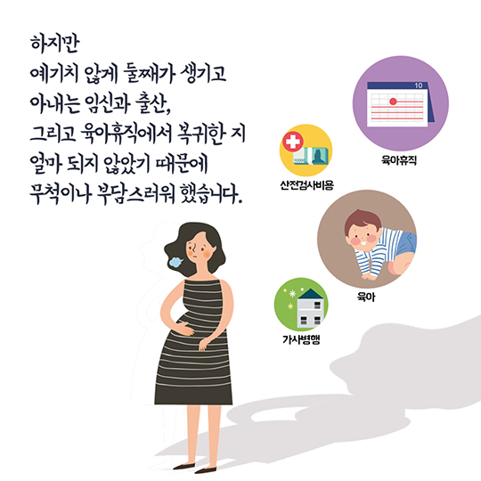 아이와 함께 시간을 보낼 수 있게 해준 남성육아휴직