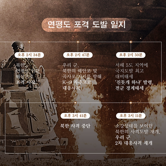 2010년 11월 23일 연평도 그 속에서 피어난 국군 정신