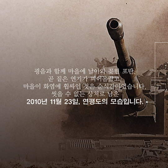 2010년 11월 23일 연평도 그 속에서 피어난 국군 정신