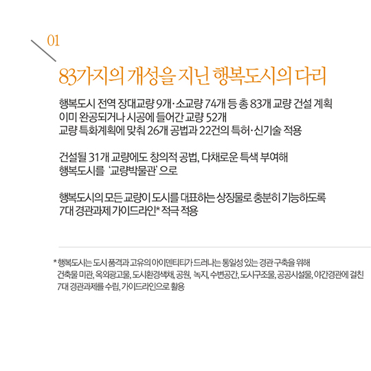 행복도시 교량(橋梁) 특화
