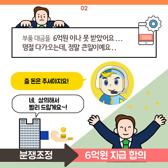 ‘대금 미지급 먼저 해결’ 불공정 하도급 신고센터 운영!