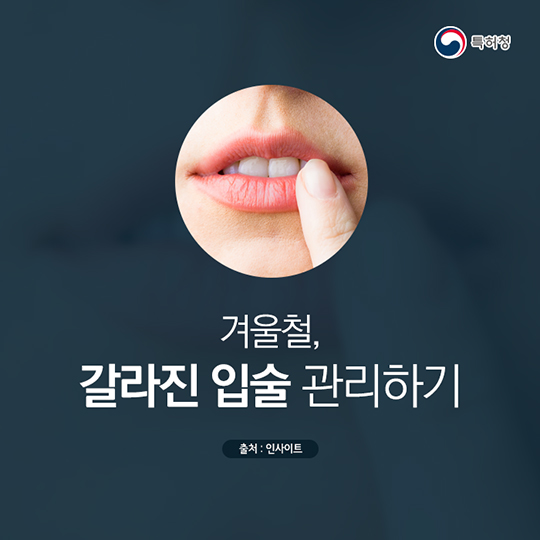 생활발명 꿀팁-겨울철, 입술 관리법