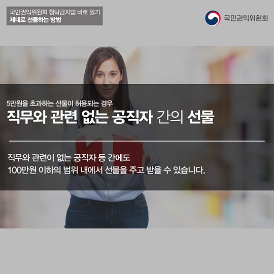 감사의 마음을 전하는 선물, 청탁금지법에서는 어디까지 허용될까요?