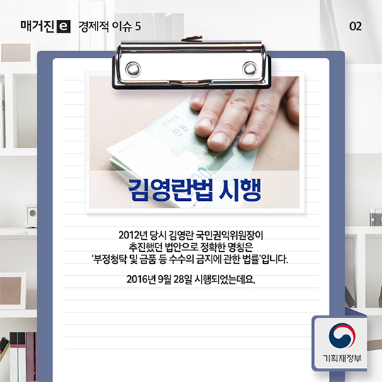 2016년 한 해를 뜨겁게 달궜던 경제적 이슈 5