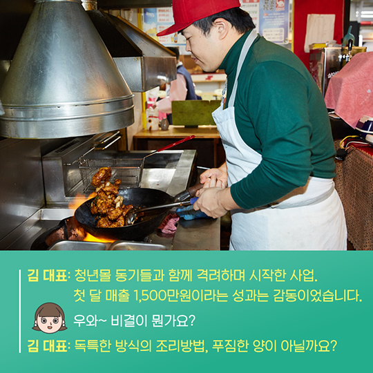시장 한복판에 공룡이 나타났다! 마산부림시장 공룡통닭