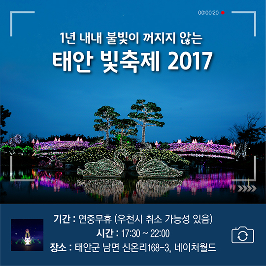 전국 불빛축제 BEST 4