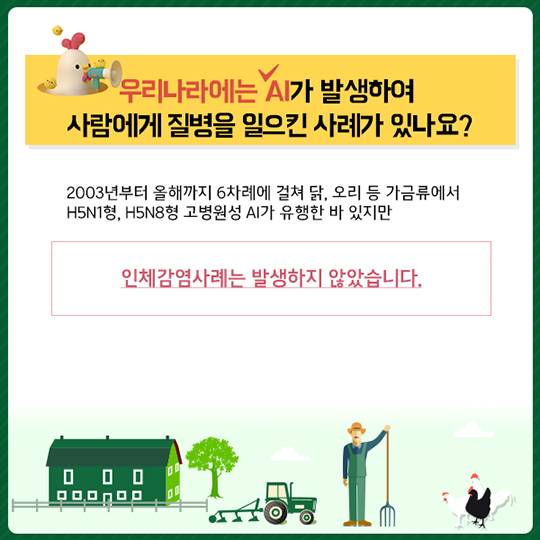 조류인플루엔자, 무엇이든 물어보세요!