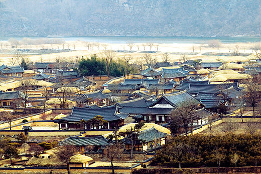 안동하회마을 전경