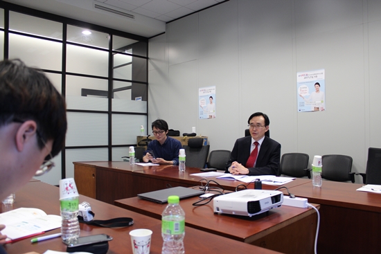 정책기자단과 국가보조금 통합관리시스템에 대한 문답이 이어졌다.