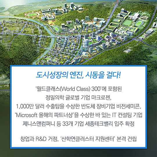 행복도시 2단계 첫 해, 2016년의 성과!