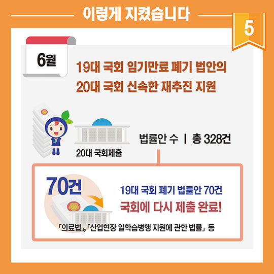 2016년 법제처의 약속, 이렇게 지켜졌어요!