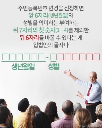 내년 5월 30일부터 주민등록번호 변경 신청이 가능해졌다. 개인정보유출로 인한 피해가 줄 수 있기를 바란다.(출처=매일경제)