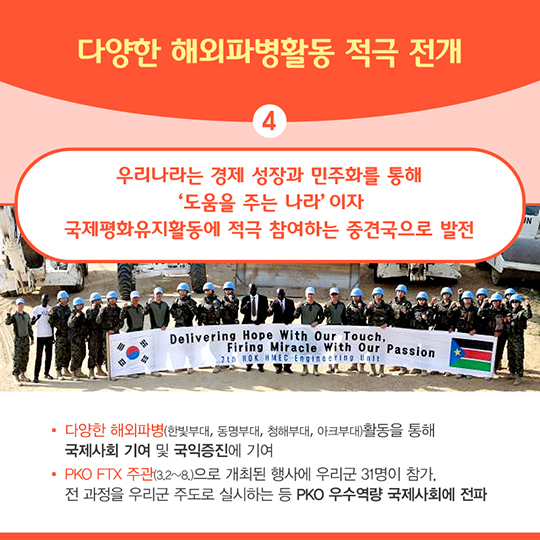 2016 국방부 주요성과 한미동맹 발전 및 대외 국방협력 강화