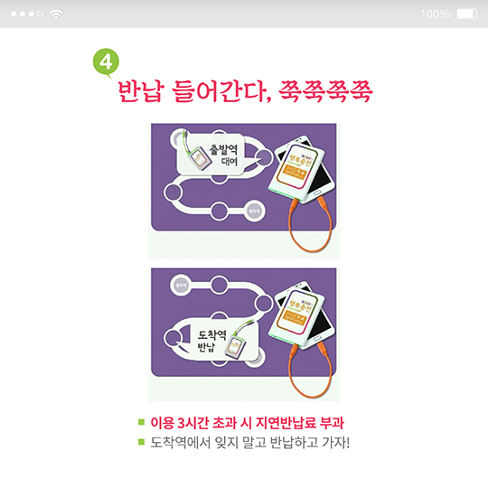 지하철 보조배터리 대여