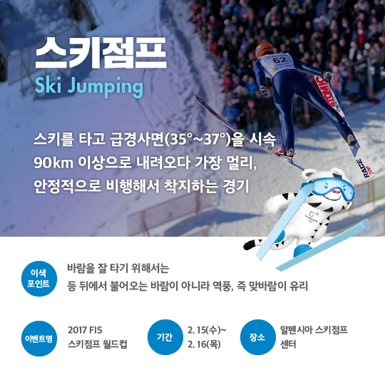 2018 평창 동계올림픽대회 테스트이벤트 종목 미리보기 1탄
