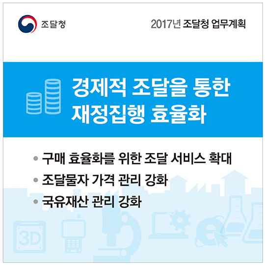 2017년 조달청 업무계획