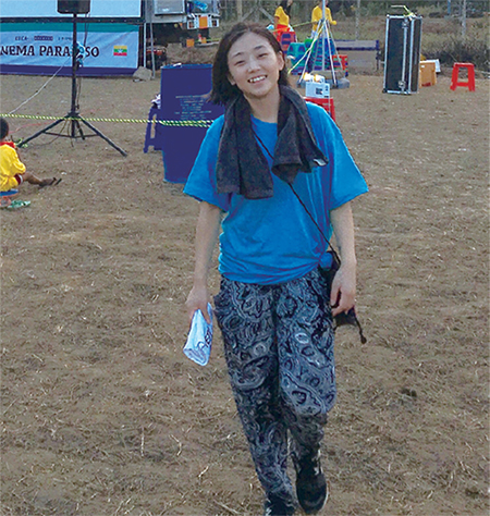 사회초년생 홍예주 씨. (사진=KOICA)