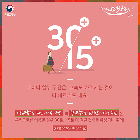 숫자로 보는 우회도로 이용 꿀팁