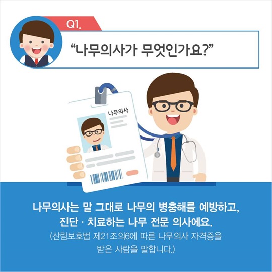 여러분들이 궁금해하시던 나무의사 제도의 모든 것!