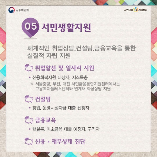 서민금융통합지원센터란?