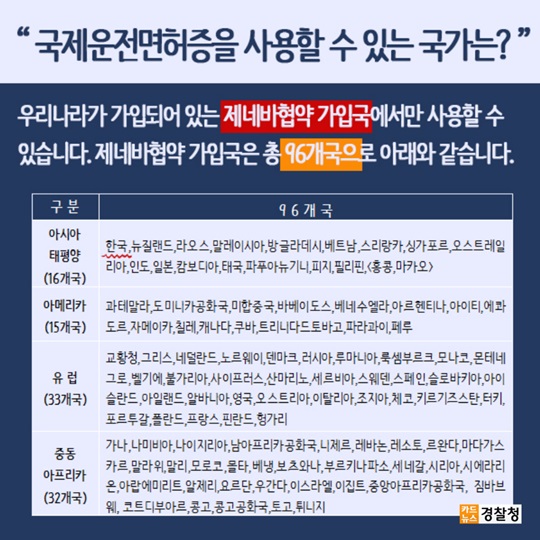 해외여행 첫걸음, 국제운전면허증으로 자유롭게!