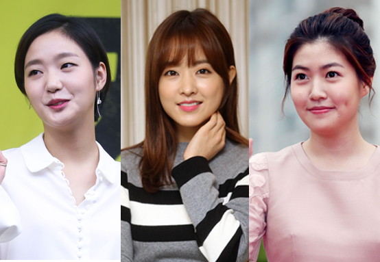 국방일보가 제98주년 3·1절을 앞두고 장병 2089명을 대상으로 한 설문 ‘유관순 열사 역에 캐스팅하고 싶은 여배우’ 순위에 김고은·박보영·심은경 씨(왼쪽부터) 가 선정됐다. (사진=저작권자(c) 연합뉴스, 무단 전재-재배포 금지)