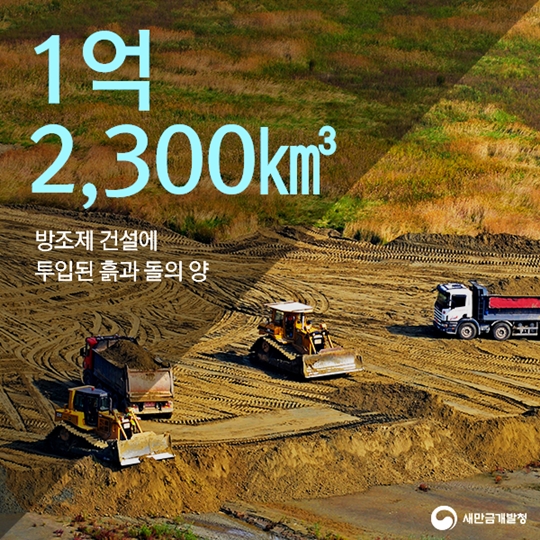 숫자로보는새만금방조제