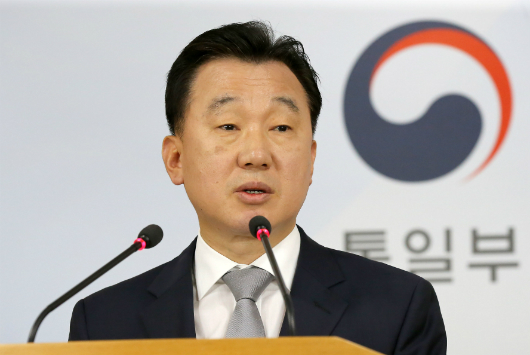 정준희 통일부 대변인. (사진=저작권자(c) 연합뉴스, 무단 전재-재배포 금지)