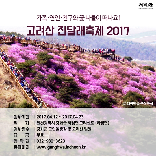 2017년 봄꽃 개화시기는