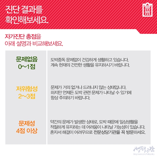 내가 혹시 온라인 도박 중독?