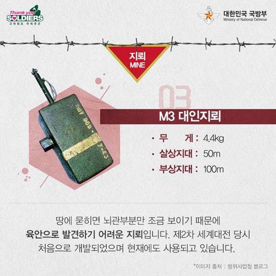 땅속에 매설되어 적군을 사살하는 폭발무기