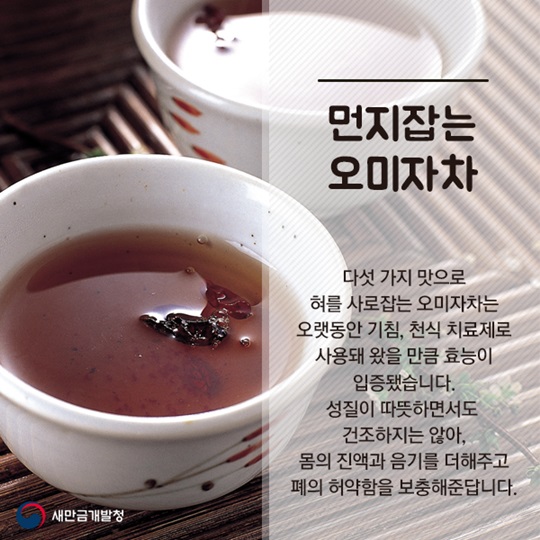 미세먼지 잡는 한방차