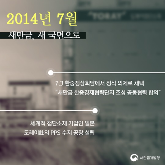 연도로 보는 새만금 사업 2편