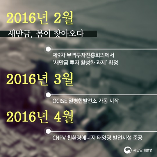 연도로 보는 새만금 사업 2편