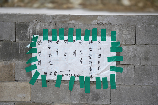 섬에 변변한 식당과 펜션이 없다. 폐교자리에 복합휴양센터가 지어지고 있다.