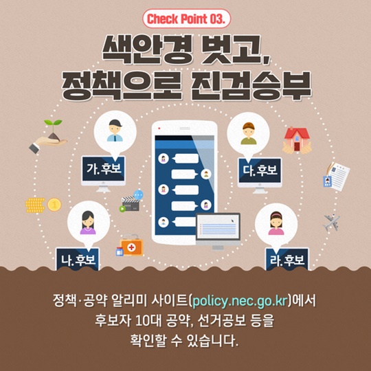 후보자 정책, 꼼꼼히 챙겨보세요