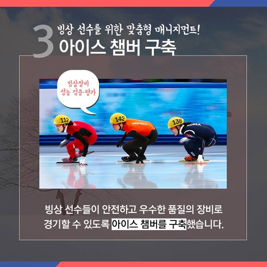 동계 올림픽 종목 선수들