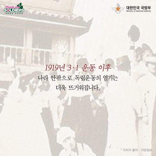 상하이에 세워진 대한민국 임시 정부 