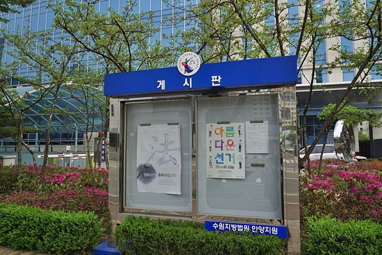 법원 곳곳마다 봄이 흐른다. 