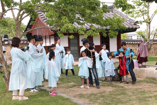 전통문화체험-죽궁체험.