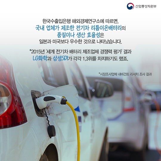 육해공 없는 곳이 없다! 한국산 배터리