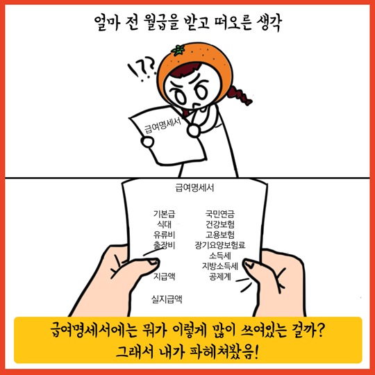 급여명세서 제대로 알기