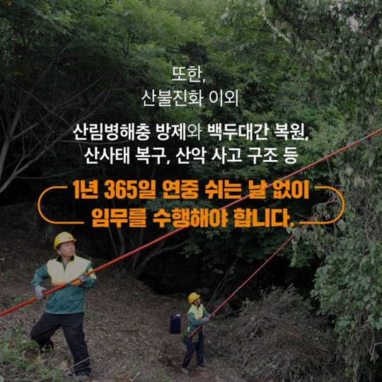 산림헬기 사명감으로 빛나다