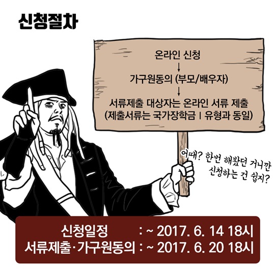 지방 인재 장학금 신청