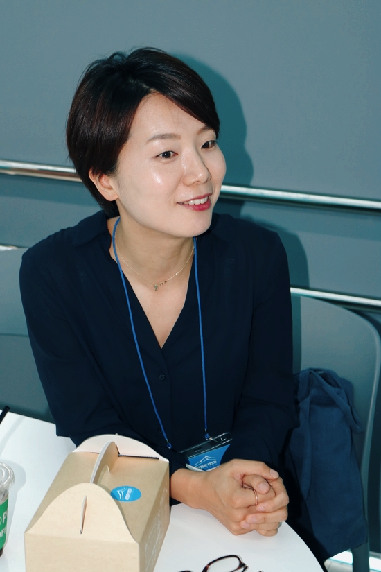 김미경 직장맘이 보육정책을 제안하고 있다