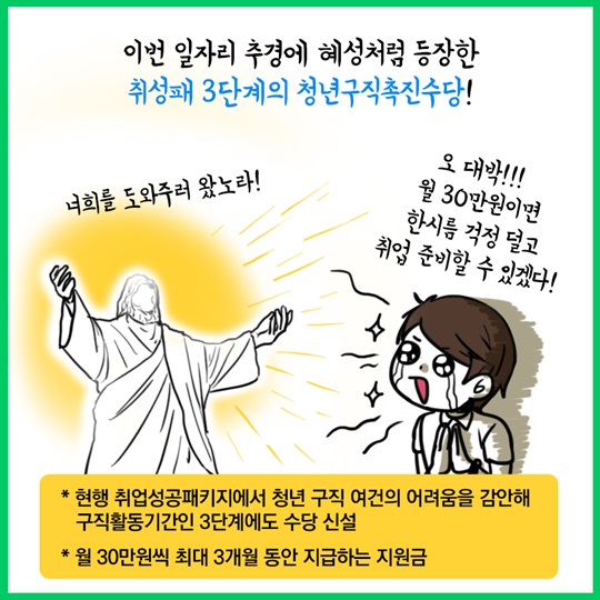 구직중에 수당을 받을 수 있다