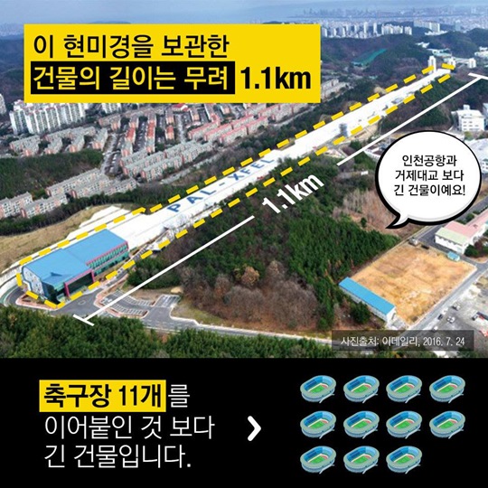 우리나라에는 인천공항보다 큰 현미경이 있다?