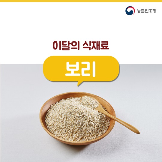 이달의 식재료 